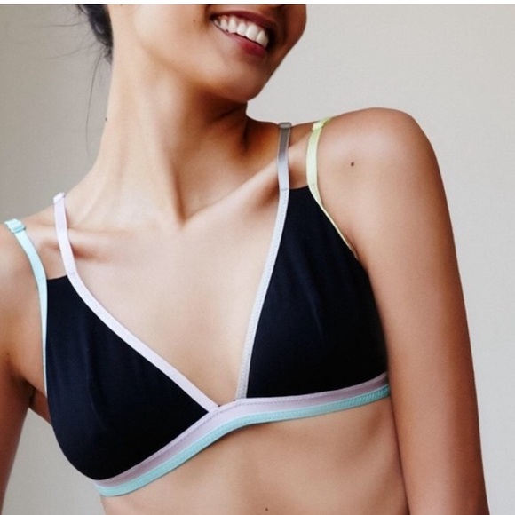 NWT Free People Black Finn Multi-Strap Bralette - Picture 1 of 3